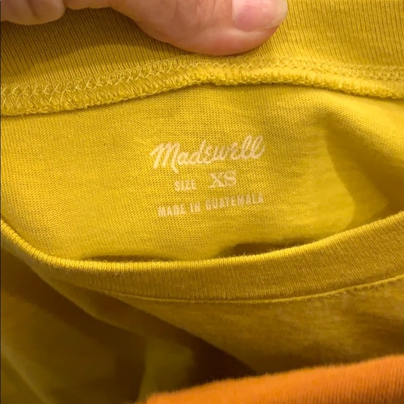 Madewell Whisper Crew Neck Tees - Picture 3 of 4